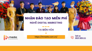 Hmedia nhận đào tạo nghề Digital Marketing MIỄN PHÍ tại Biên Hòa