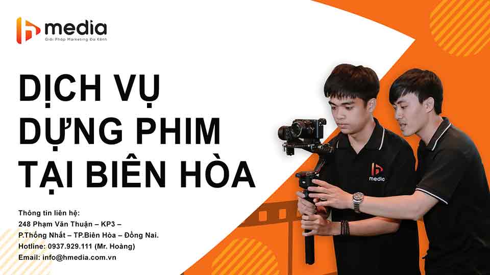 Dịch vụ dựng phim tại Biên Hòa