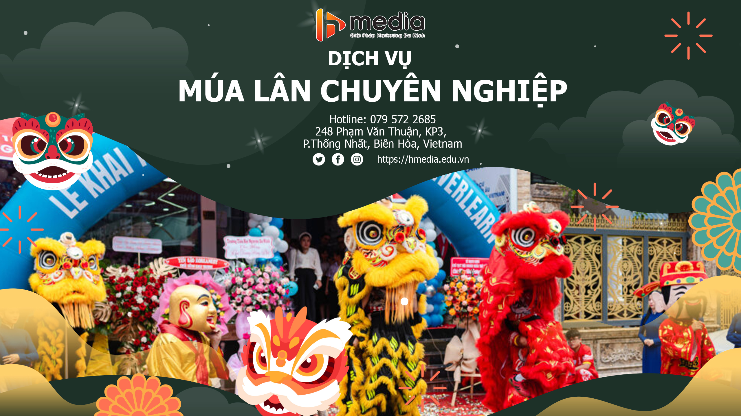 Dịch Vụ Múa Lân Chuyên Nghiệp Tại Biên Hòa