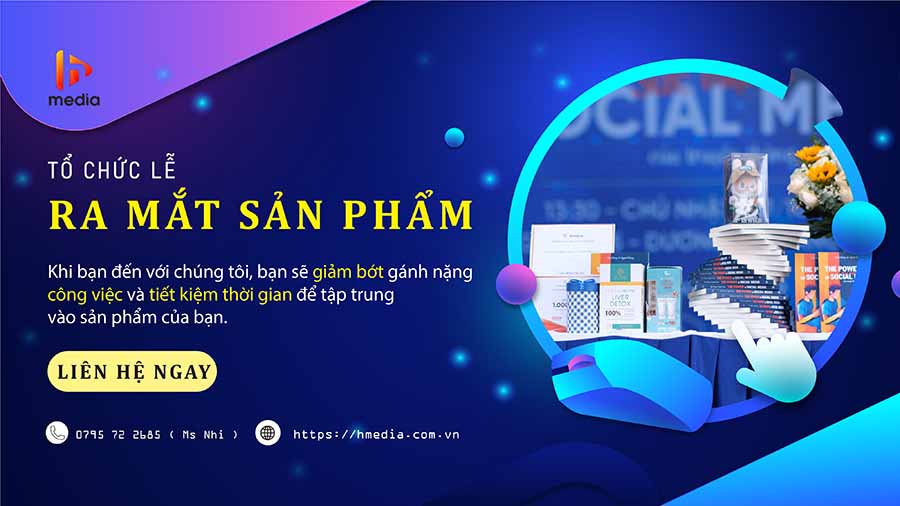 Dịch Vụ Tổ Chức Lễ Ra Mắt Sản Phẩm Chuyên Nghiệp Tại Biên Hòa