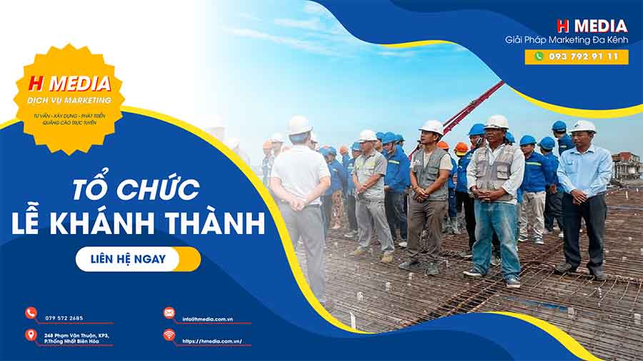 Tổ chức sự kiện lễ khánh thành tại Biên Hòa