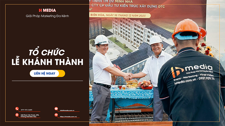 Tổ chức sự kiện lễ khánh thành tại Biên Hòa