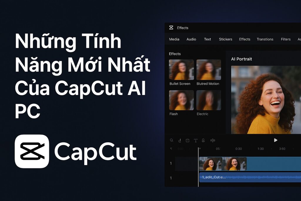Những Tính Năng Mới Nhất Của CapCut AI PC: Cập Nhật Đầy Đủ & Chi Tiết
