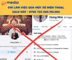 CẢNH BÁO LỪA ĐẢO – MẠO DANH CÔNG TY HMEDIA