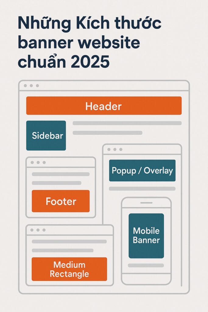 Những Kích Thước Banner Website Chuẩn 2025: Cập Nhật Mới Nhất