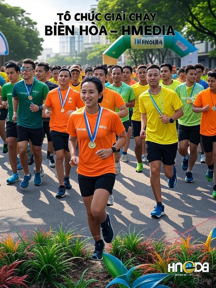 Tổ chức giải chạy: Ý tưởng, kế hoạch, quy trình, cách tổ chức tại Biên Hòa