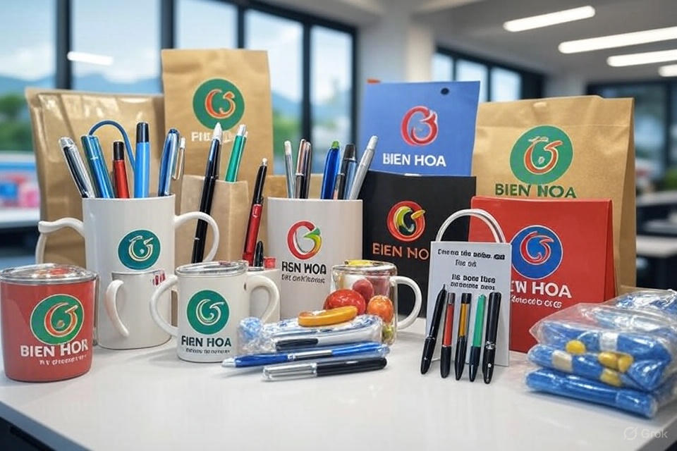 In Logo Trên Quà Tặng
