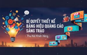 Bí Quyết Thiết Kế Bảng Hiệu Quảng Cáo Thu Hút Khách Hàng