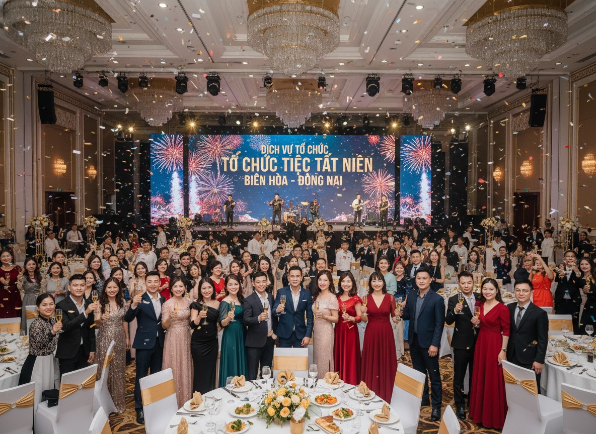 Dịch Vụ Tổ Chức Tiệc Tất Niên Biên Hòa – Đồng Nai 🎊