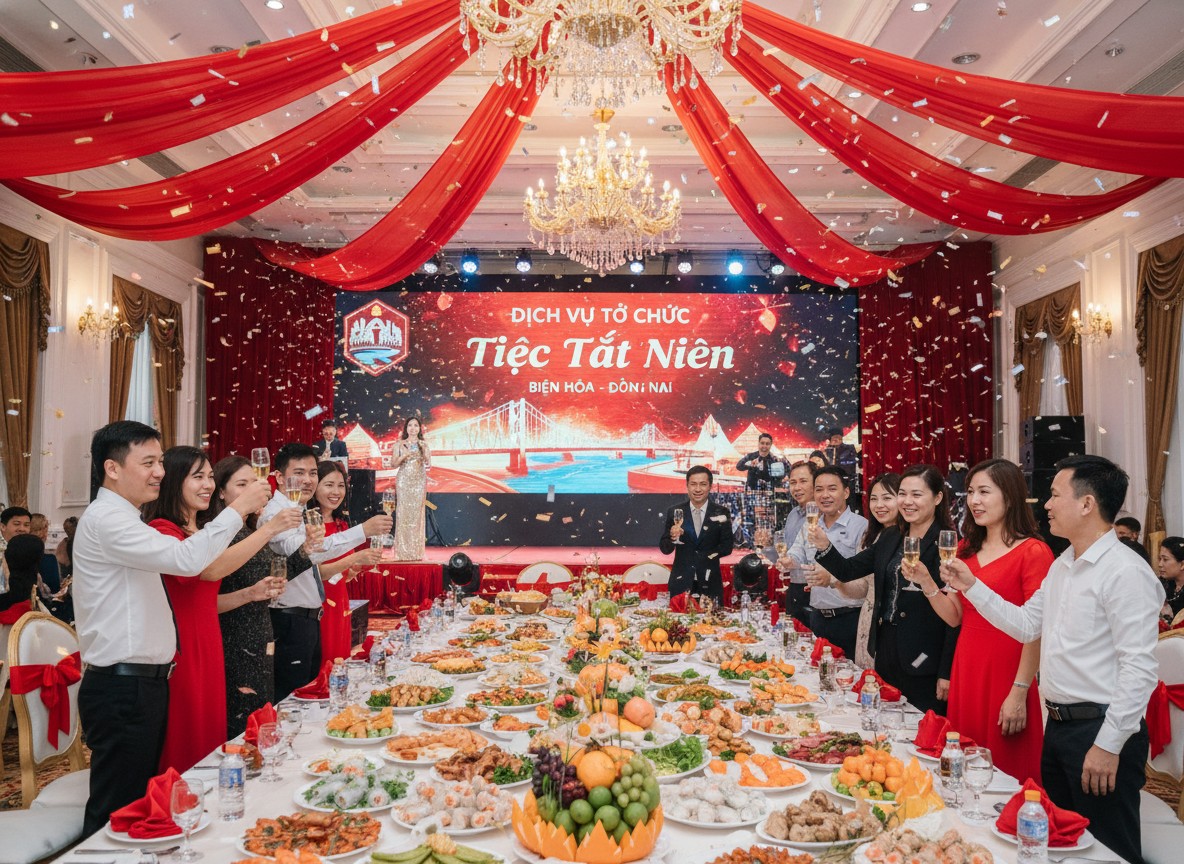 Dịch Vụ Tổ Chức Tiệc Tất Niên Biên Hòa – Đồng Nai 🎊