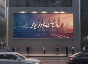 Thiết Kế Bảng Hiệu Quảng Cáo Cho Thương Hiệu Cá Nhân