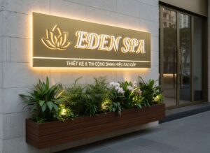 Thiết Kế Thi Công Bảng Hiệu Spa Đẹp Tại Biên Hòa Đồng Nai
