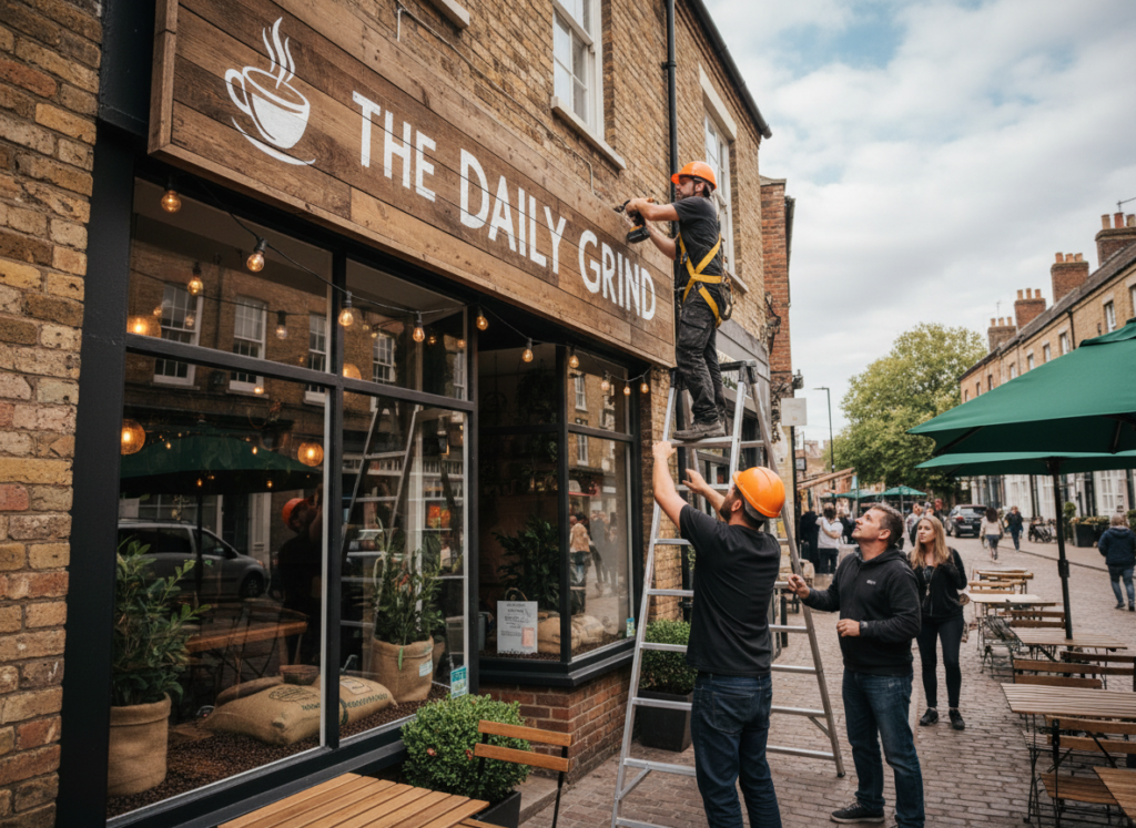 Dịch Vụ Lắp Đặt Bảng Hiệu Quán Cafe Tại Biên Hòa – Đồng Nai