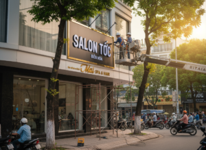 Dịch Vụ Lắp Đặt Thi Công Bảng Hiệu Salon Tóc Tại Biên Hòa – Đồng Nai