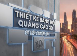 Thiết Kế Bảng Hiệu Quảng Cáo 3D | Bí Kíp Chuyên Gia