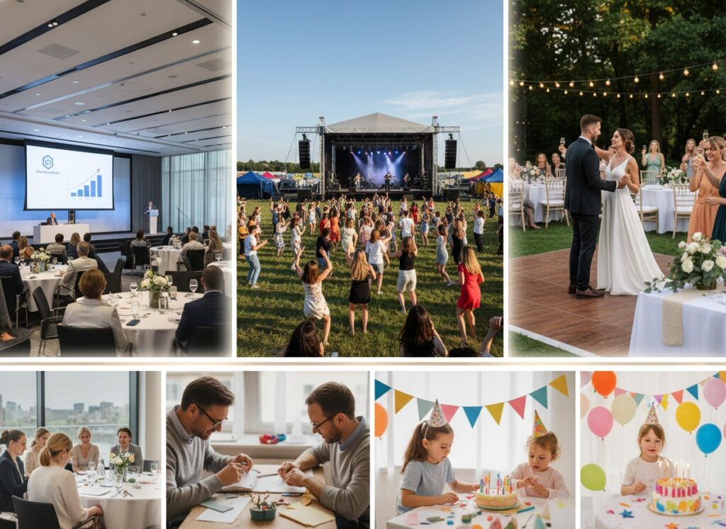 Các loại hình tổ chức sự kiện phổ biến hiện nay