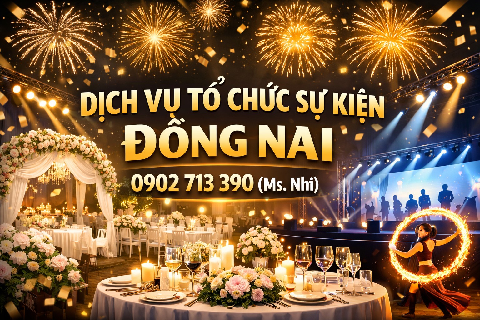 Dịch vụ tổ chức sự kiện Đồng Nai