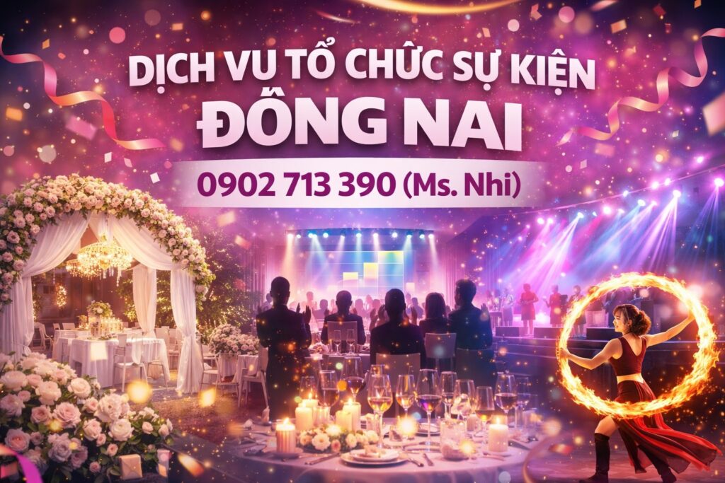 Dịch vụ tổ chức sự kiện Đồng Nai