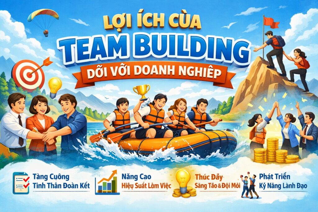 Lợi Ích Của Team Building Đối Với Doanh Nghiệp