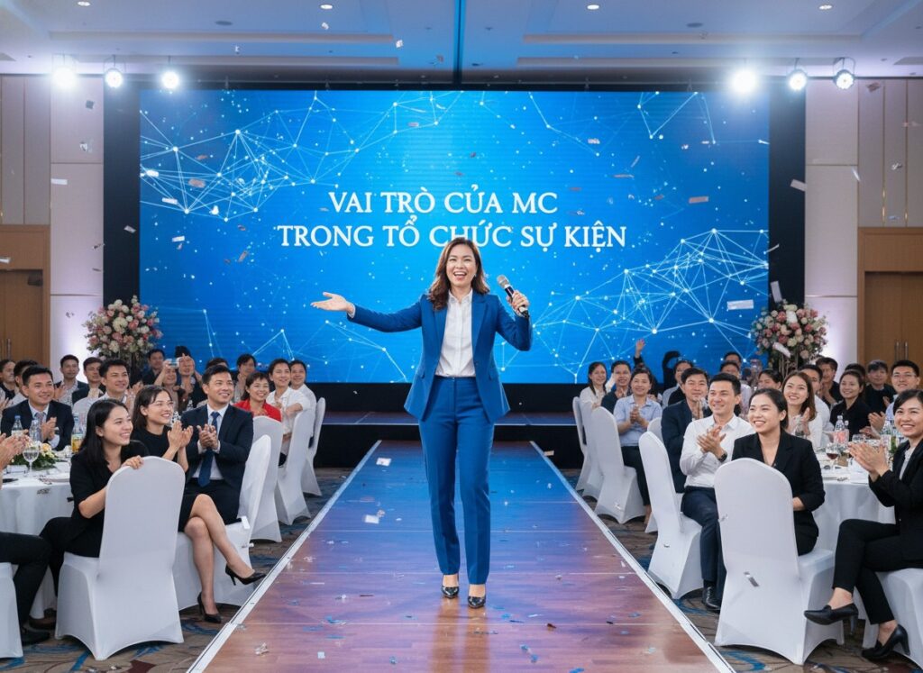 Vai Trò Của MC Trong Tổ Chức Sự Kiện