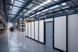 Làm Bảng Hiệu Kho Xưởng Vách Ngăn Tấm Compact