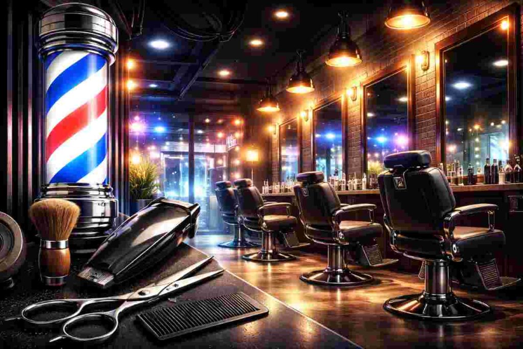 Làm Bảng Hiệu Tiệm Hớt Tóc Tại Biên Hòa