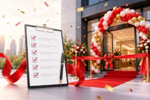 Checklist Tổ Chức Lễ Khai Trương – Hướng Dẫn Chi Tiết Cho Doanh Nghiệp