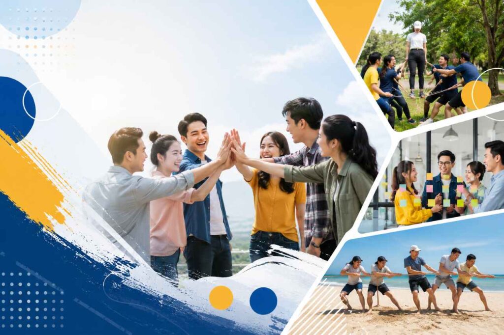 Ý Tưởng Team Building Sáng Tạo Cho Doanh Nghiệp Nhỏ
