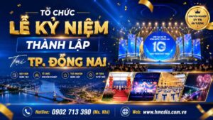 Tổ Chức Lễ Kỷ Niệm Thành Lập Tại TP. Đồng Nai
