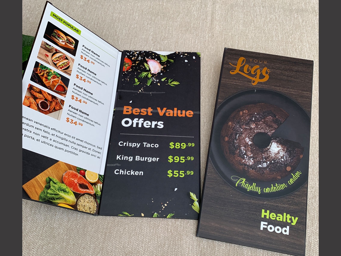 Thiết Kế In Ấn Menu (Thực Đơn) Tại Biên Hòa | TP. Đồng Nai – Hmedia