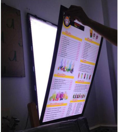 Thiết kế lắp đặt tranh điện, hộp đèn LED siêu mỏng tại Biên Hòa – TP. Đồng Nai