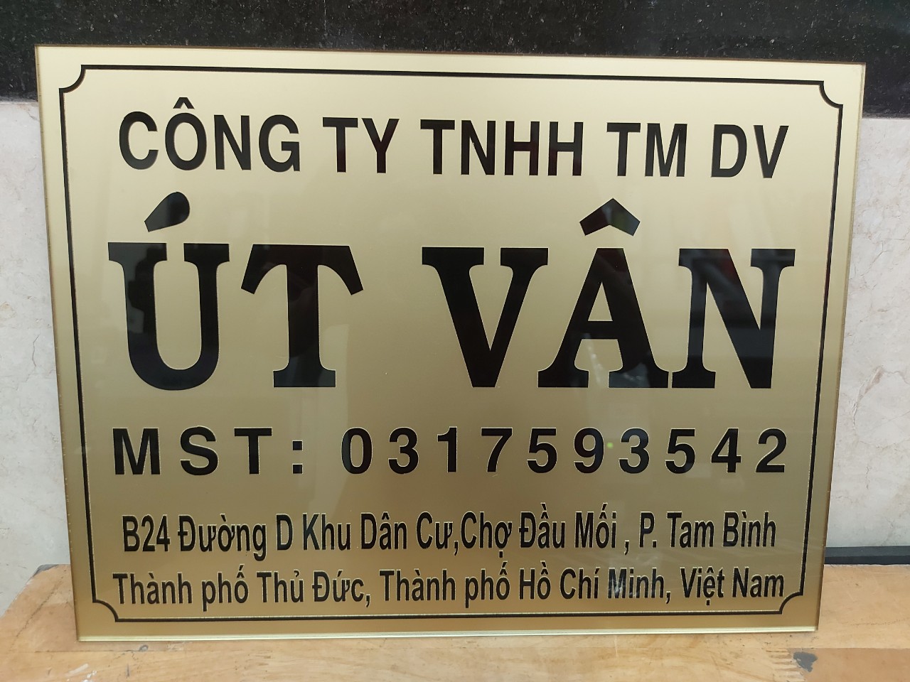 Thiết Kế Thi Công Bảng Số Nhà Tại Biên Hòa | TP. Đồng Nai