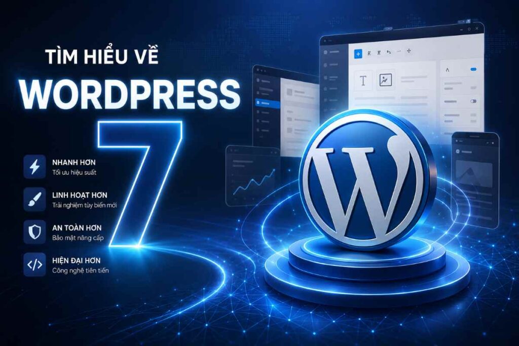 Tìm hiểu về WordPress 7: Nền tảng xây dựng website mạnh mẽ