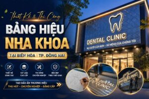 Thiết Kế & Thi Công Bảng Hiệu Nha Khoa Tại Biên Hòa | TP. Đồng Nai