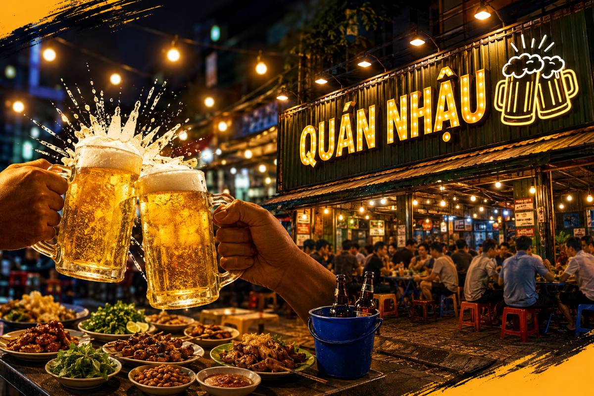 Thiết Kế & Thi Công Bảng Hiệu Quán Nhậu Biên Hòa | TP. Đồng Nai