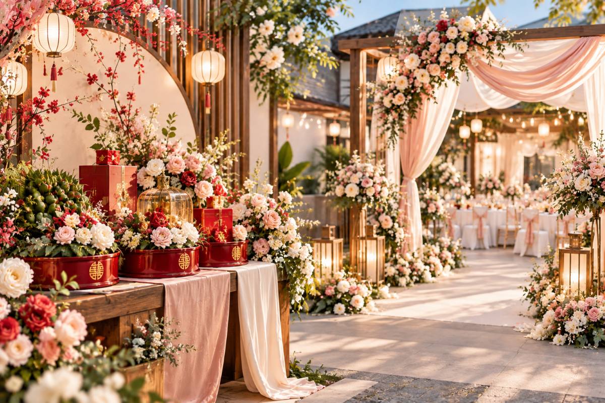 Dịch Vụ Trang Trí Dạm Ngõ, Ăn Hỏi, Lễ Cưới Trọn Gói Tại Biên Hòa – Đồng Nai