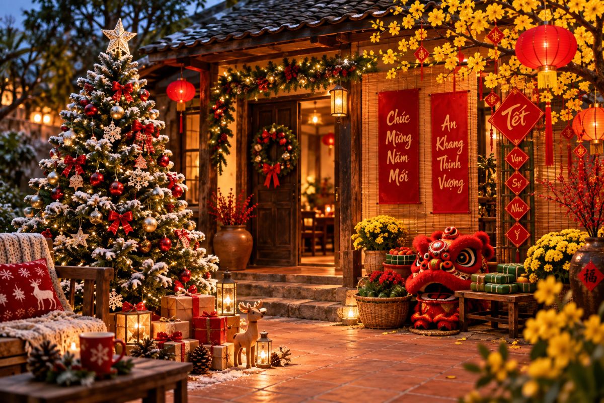 Dịch Vụ Trang Trí Giáng Sinh (Noel) 2026 – Tết 2027 Tại Biên Hòa, Đồng Nai