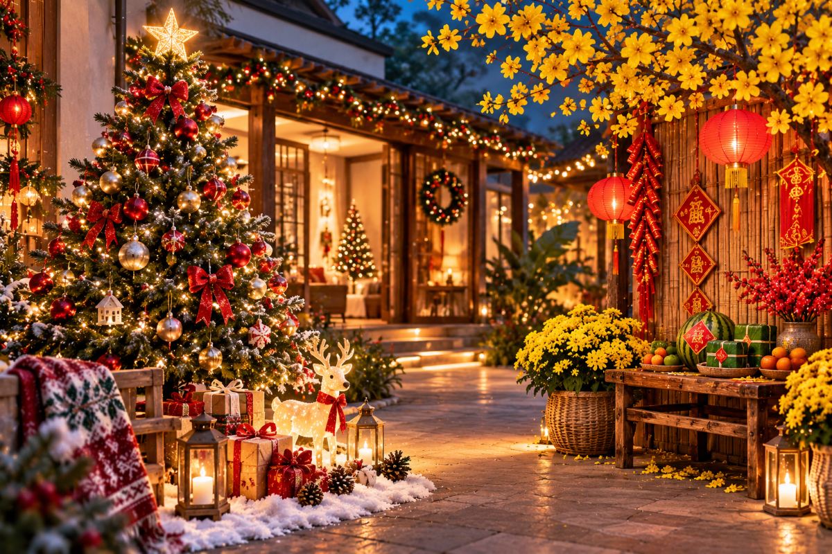 Dịch Vụ Trang Trí Giáng Sinh (Noel) 2026 – Tết 2027 Tại Biên Hòa, Đồng Nai