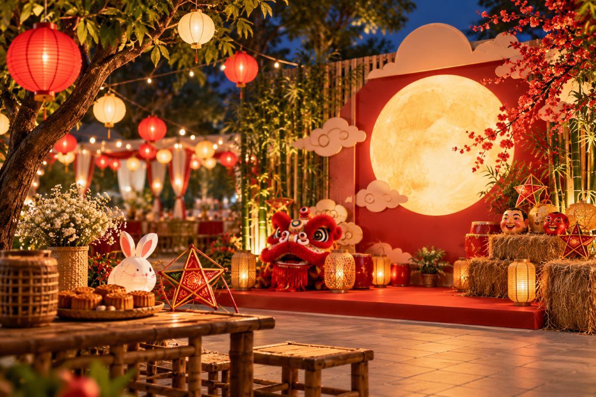 Dịch Vụ Trang Trí Trung Thu Tại Biên Hòa – Đồng Nai